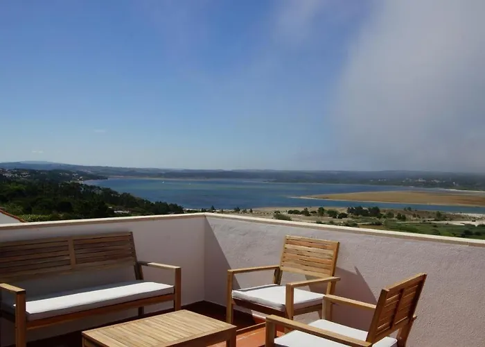 Lejlighed Casa Feliz Obidos Lagoon And Sea View